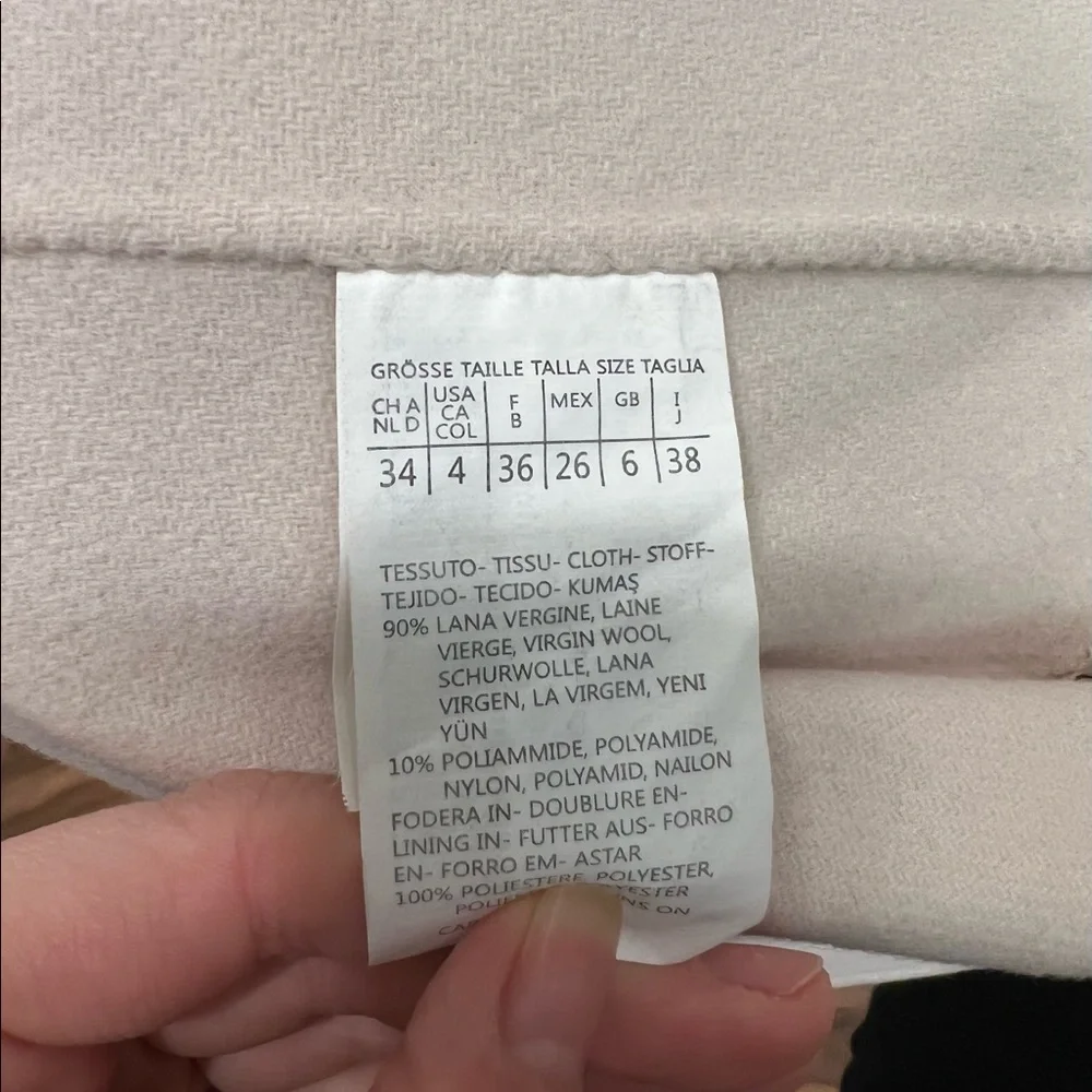 Weekend Max Mara Wool Cream Coat - Picture 4 of 14
